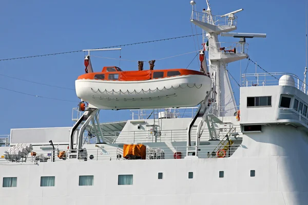 Emergecy boat — Stock Photo, Image