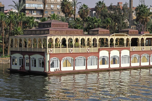 Plovoucí restaurace Nilu — Stock fotografie