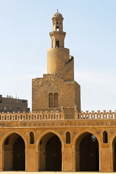 Minarete em espiral Ibn Tulun — Fotografia de Stock