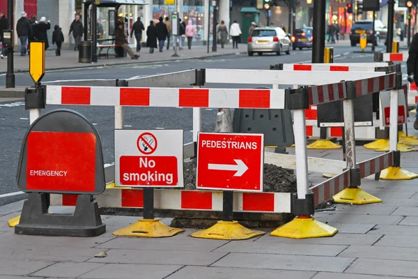 Gas line works — Stock Photo, Image