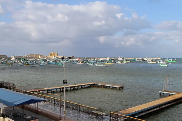 Porto de alexandria — Fotografia de Stock