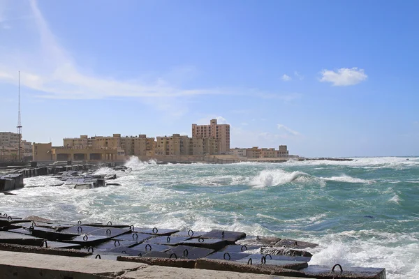 Alexandria waterfront — Stockfoto