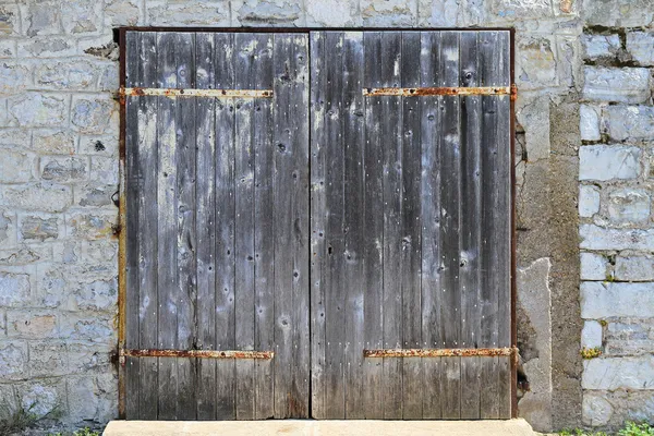 Grunge garage door — Stock Photo, Image