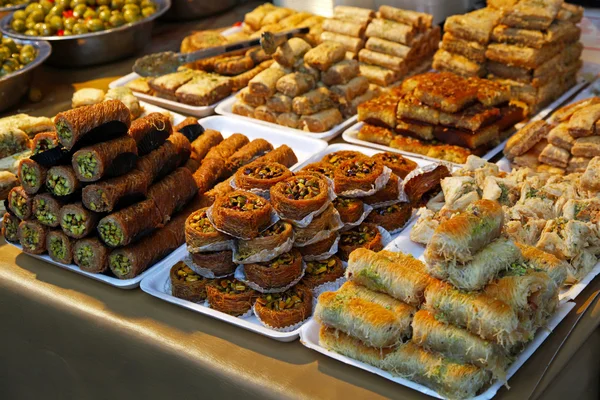 Turkish sweets — Stock Photo, Image