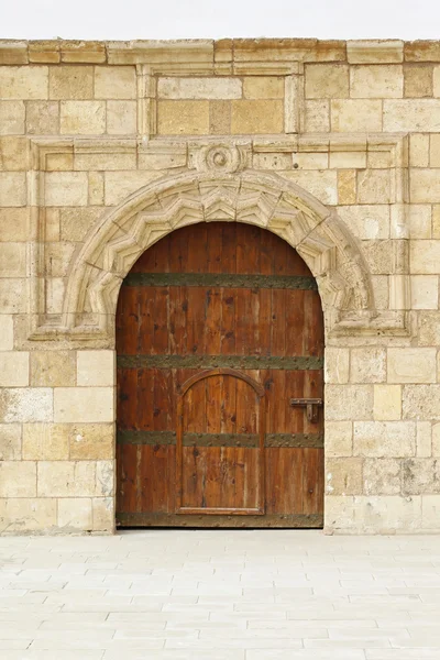 Middeleeuwse deur — Stockfoto