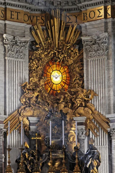Saint Peter Throne — Stock Photo, Image
