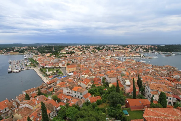 Rovinj aéreo — Fotografia de Stock