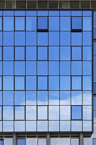 Prédio azul — Fotografia de Stock