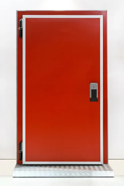 Drzwi chłodnicze — Zdjęcie stockowe