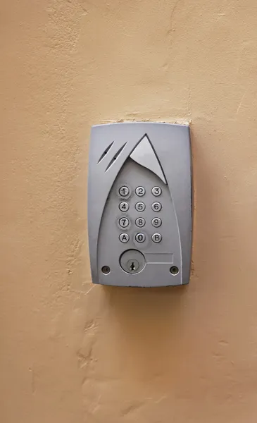 Intercom keypad — Stock Photo, Image