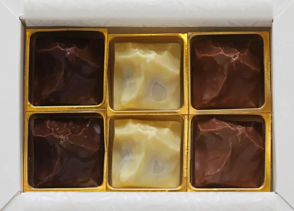 Cutie de ciocolată — Fotografie, imagine de stoc