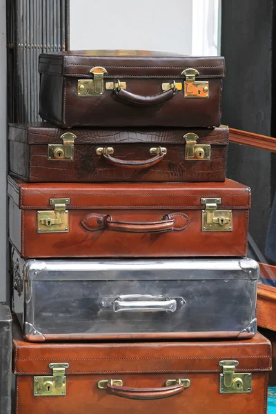 Vintage sutcases Royalty Free Stock Images