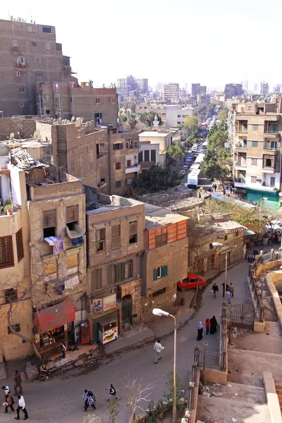 Le strade del Cairo — Foto Stock