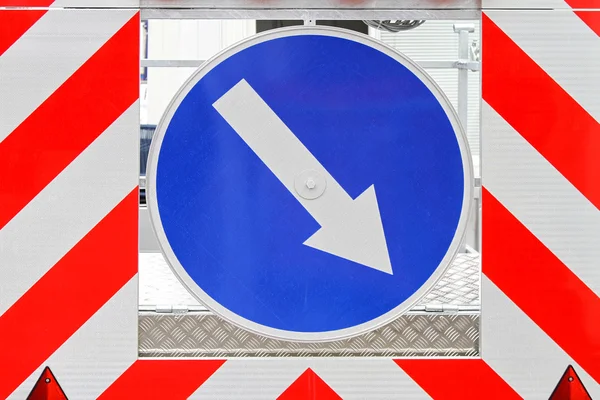 Traffic arrow — Stock Photo, Image