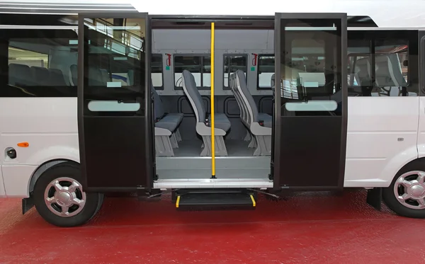 Porta Minibus — Fotografia de Stock