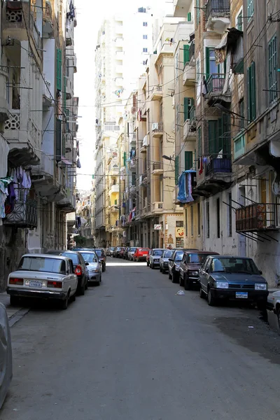 Alexandria straat — Stockfoto