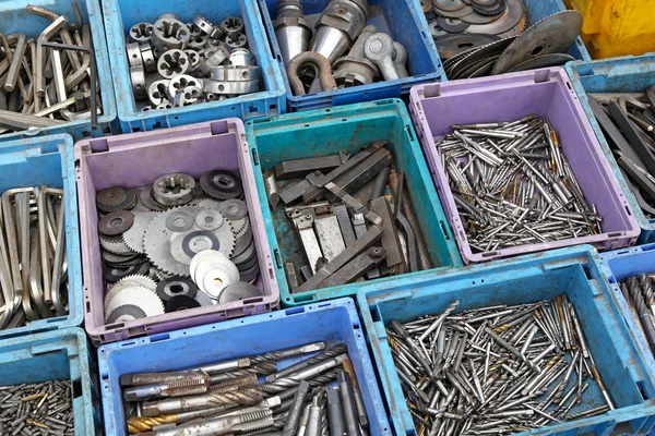 Tool in boxes — Stock Photo, Image