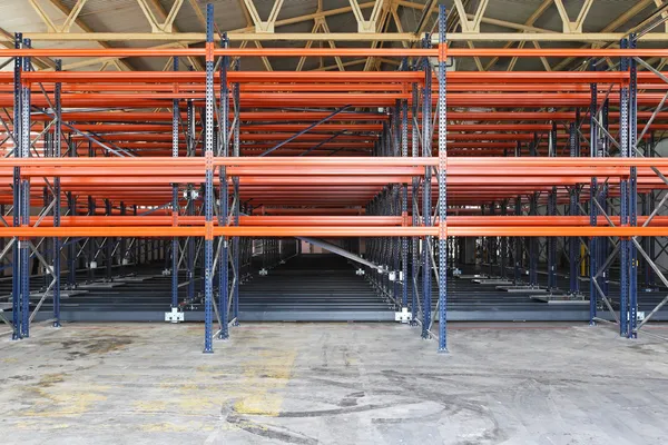 Warehouse shelves — Stock Photo, Image