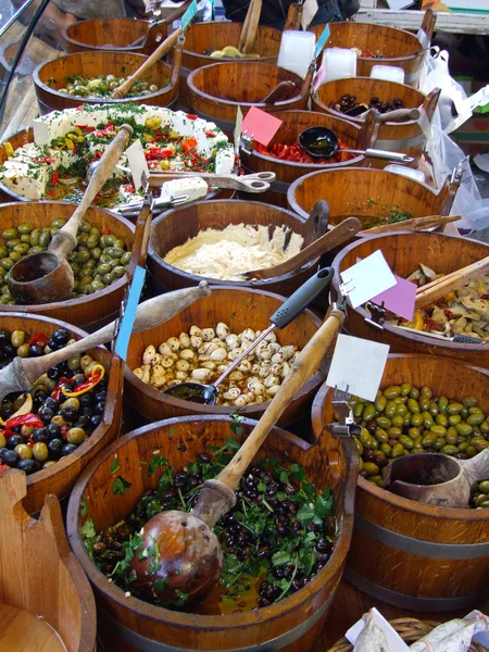 Mercado alimentar artesanal — Fotografia de Stock