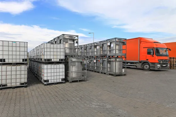 Logistik und Transport — Stockfoto