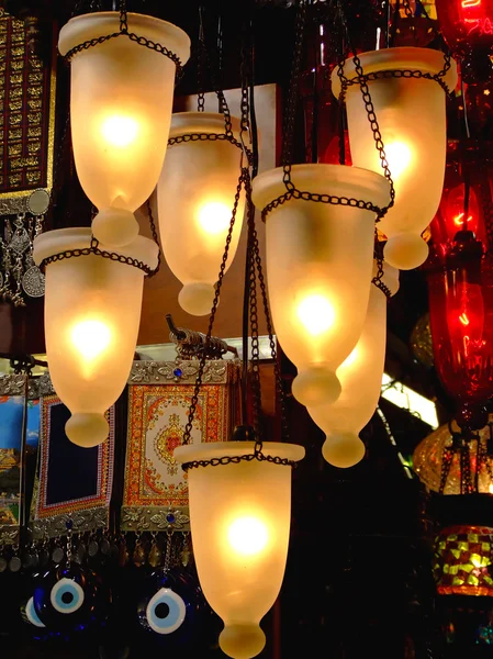 Żyrandol lampy — Zdjęcie stockowe