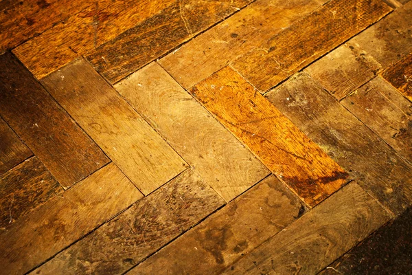硬木实木复合地板 — 图库照片