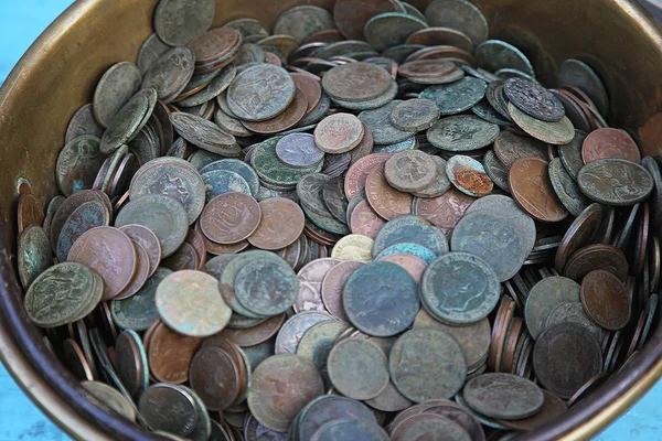 Régi érmék — Stock Fotó
