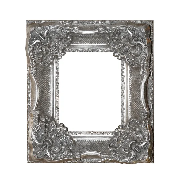 Zilveren frame — Stockfoto