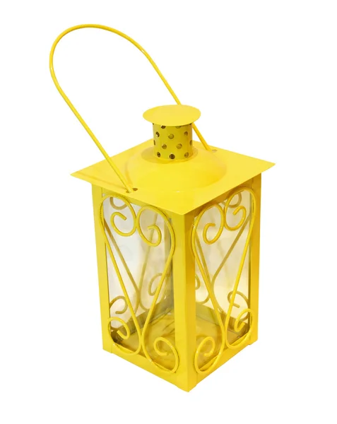 Желтый фонарь — стоковое фото