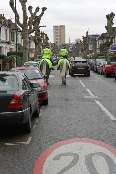 Polizia a cavallo Londra — Foto Stock