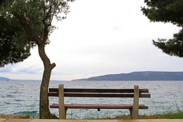 Πάγκο seaview — Φωτογραφία Αρχείου