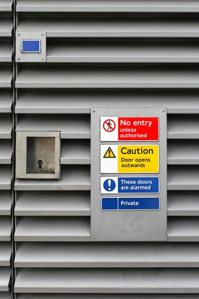 Door sign — Stock Photo, Image