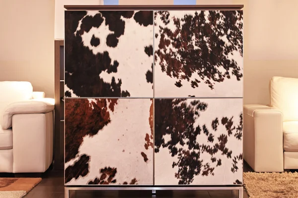 Cowhide cabinet — Stock Photo, Image