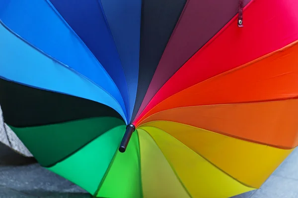 Rainbow parasol — Stock Photo, Image