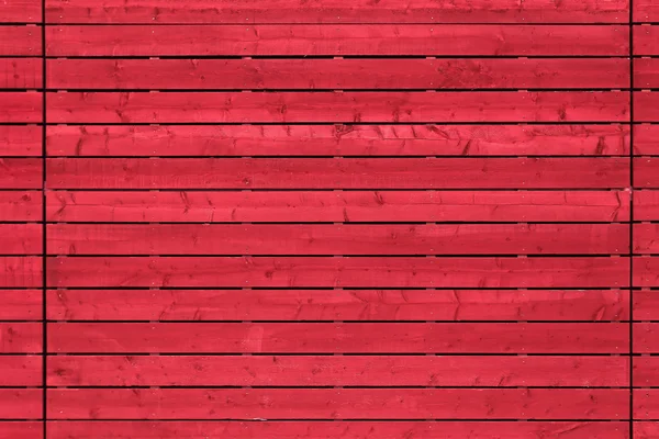 Red plank wood — Stock Photo, Image