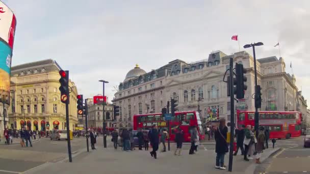 Piccadilly Circus — Stock videók