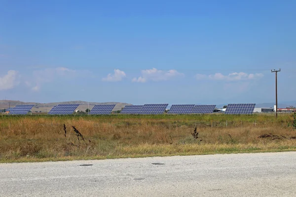 Solar power plant — Stock Photo, Image