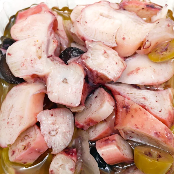 Octopus sallad — Stockfoto