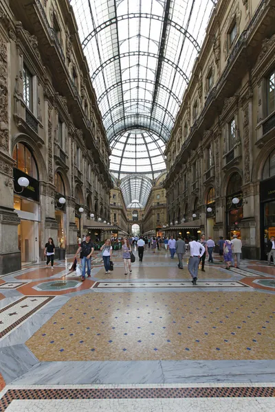 Galleria Vittorio Emanuele, Milan — Stock Fotó