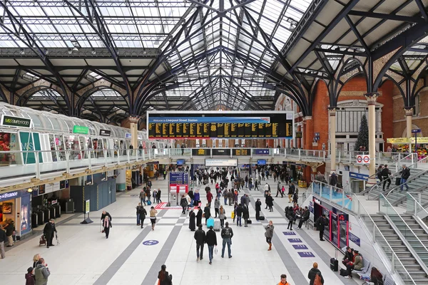 Stacja Londyn — Zdjęcie stockowe