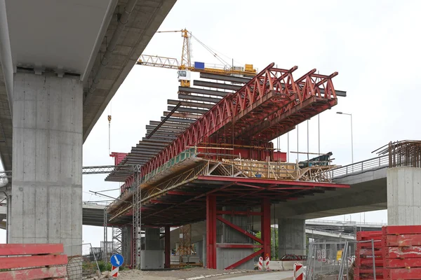 Costruzione del cavalcavia — Foto Stock