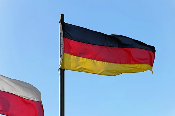Tyskland flagga — Stockfoto