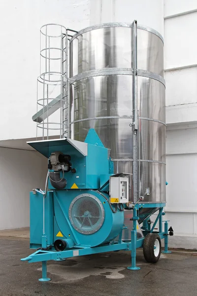 Cereal dryer silo — Stock Photo, Image