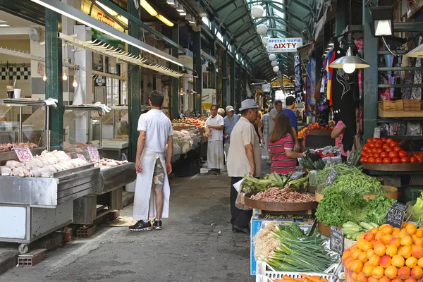 Modiano piyasa Selanik — Stok fotoğraf