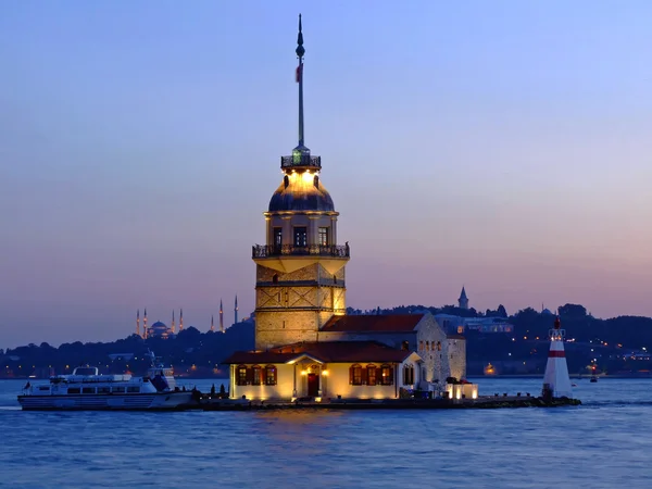 Torre de la Doncella Estambul — Foto de Stock