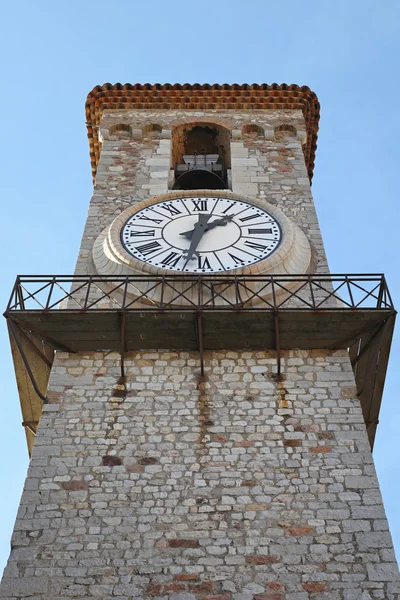 Clock tower Cannes — Stock Photo, Image