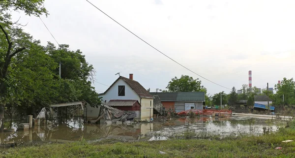 Povodeň Obrenovac — Stock fotografie