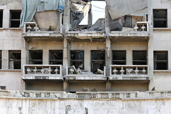 손상 된 건물 — 스톡 사진