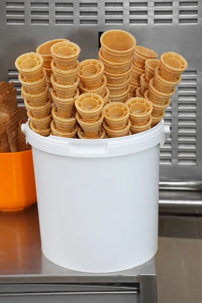 Cones de gelado — Fotografia de Stock