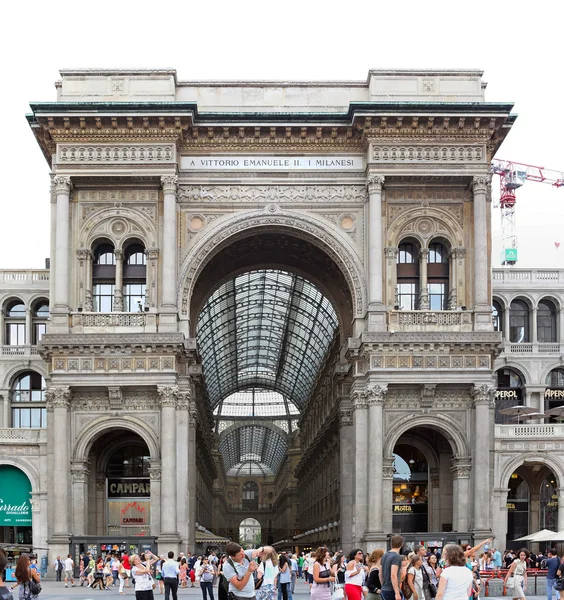 Galleria Vittorio Emanuele Ii — Fotografia de Stock